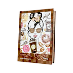 Simply Bella Coffee Time Pressed Pigment Book Palette – Full Face Set