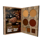 Simply Bella Coffee Time Pressed Pigment Book Palette – Full Face Set