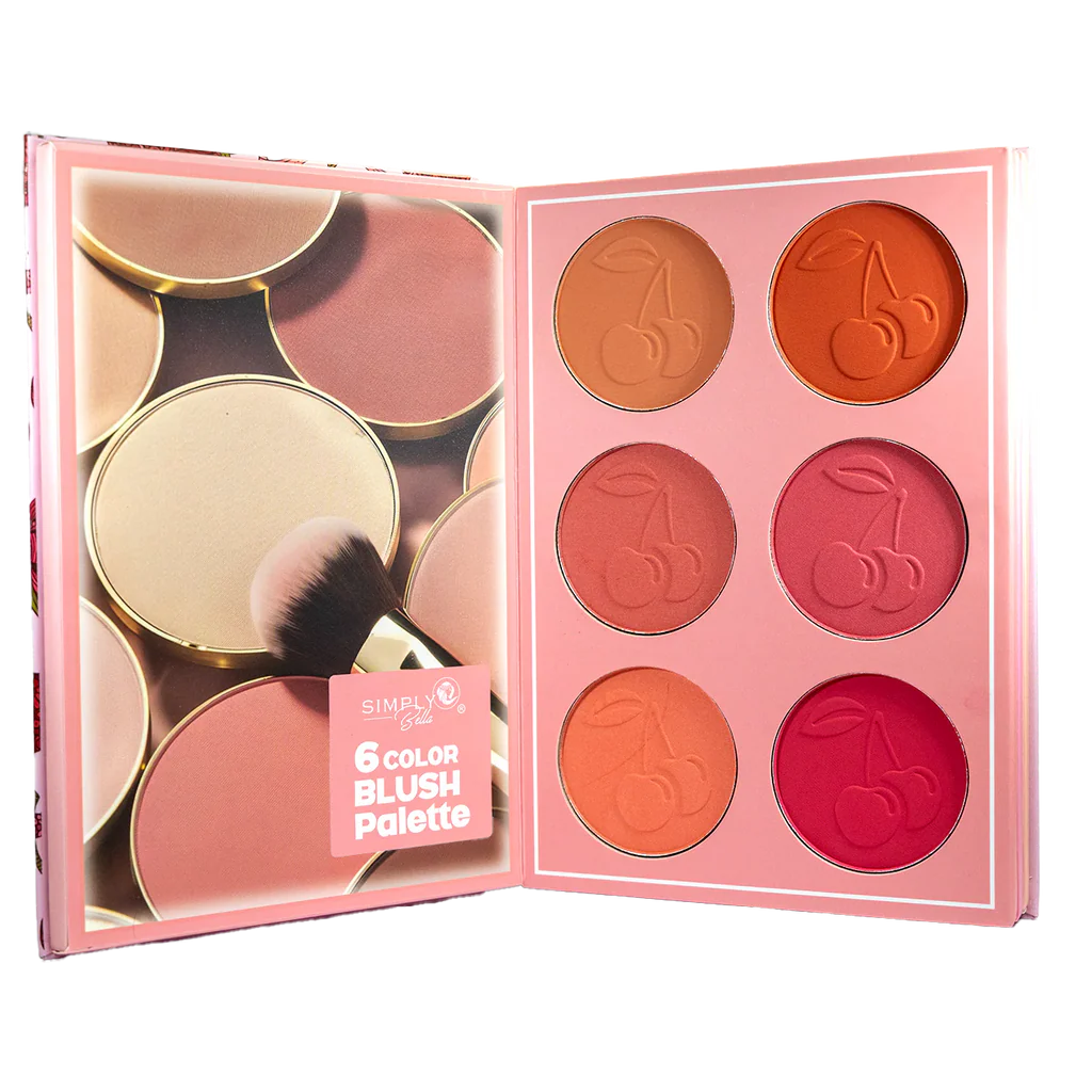 Simply Bella Palette Book – Blush, Brow, Contour & Highlight - Cherrylicious