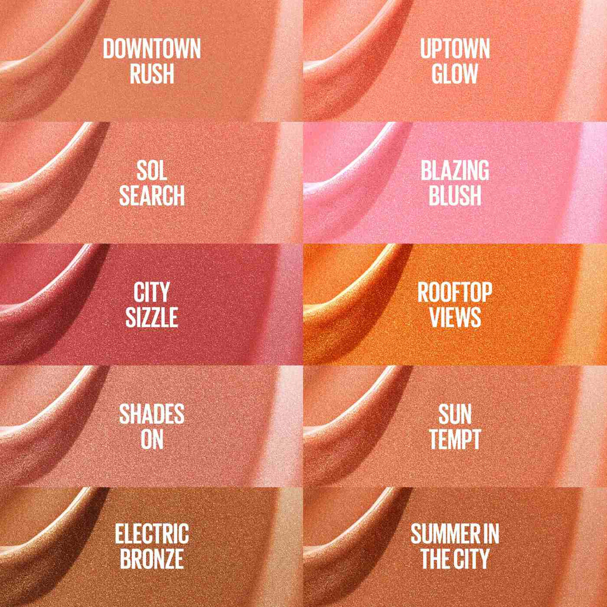Maybelline Sunkisser Liquid Blush Makeup - Assorted