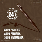 NYX Epic Ink Waterproof Liquid Eyeliner - Milk Chocalate