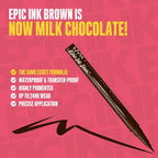NYX Epic Ink Waterproof Liquid Eyeliner - Milk Chocalate