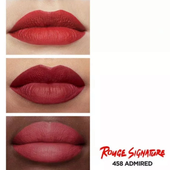 L'oreal Rouge Matte Lipstick - 458 Admired