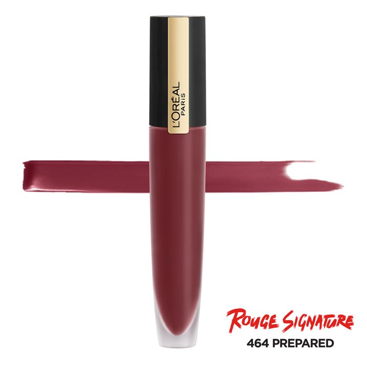 L'oreal Rouge Matte Lipstick - 464 Prepared