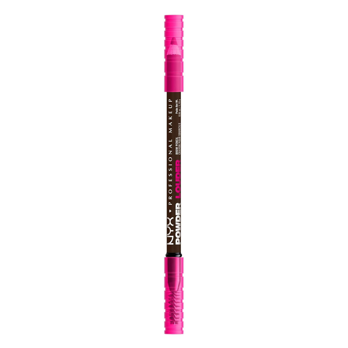 NYX Powder Louder Brow Pencil - Deep Brown