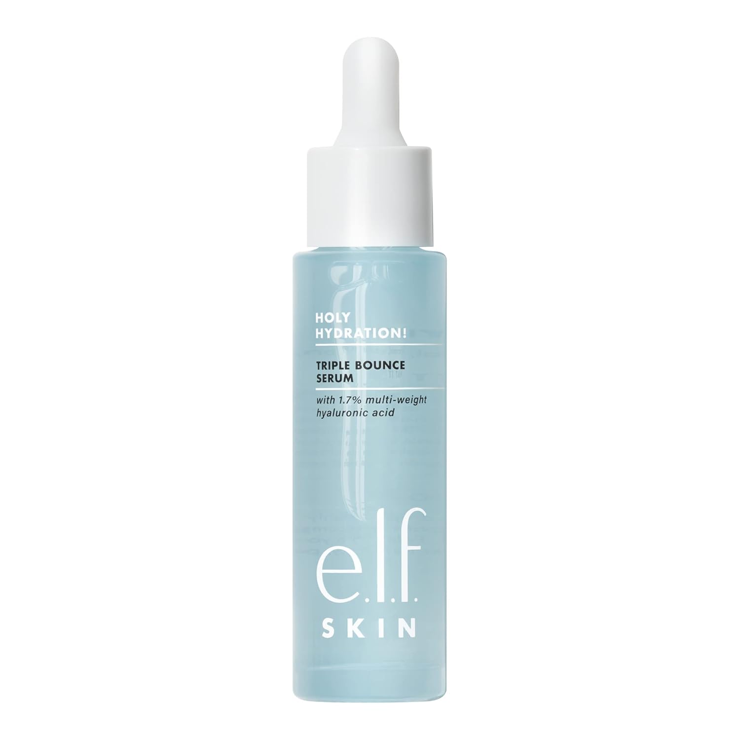 Elf SKIN Holy Hydration! Triple Bounce Serum, 1.7% hyaluronic acid serum for plump