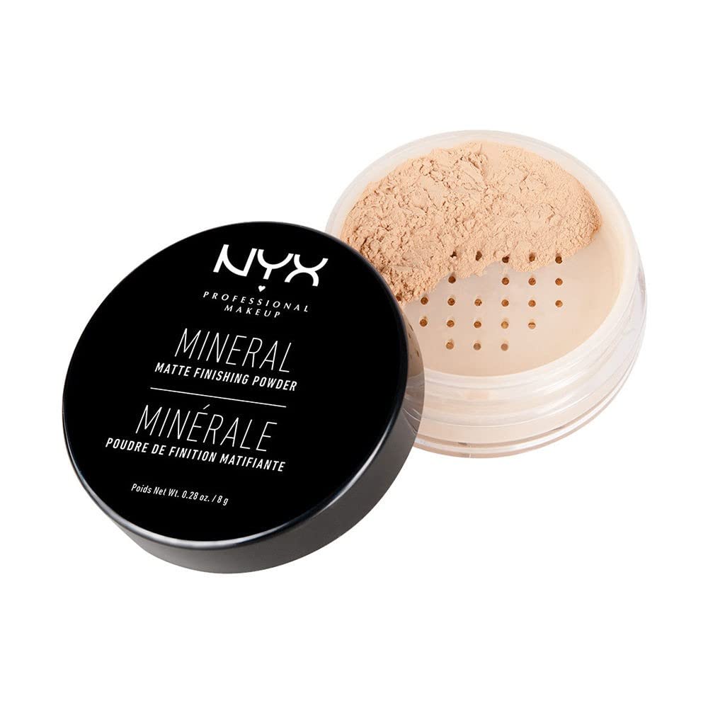 NYX Mineral Matte Finishing Loose Powder - Light Medium