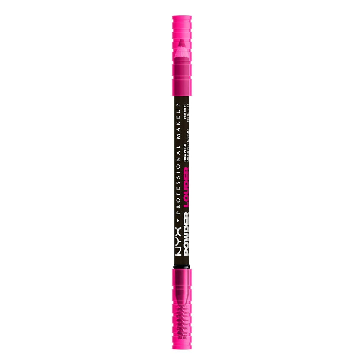 NYX Powder Louder Brow Pencil - Black