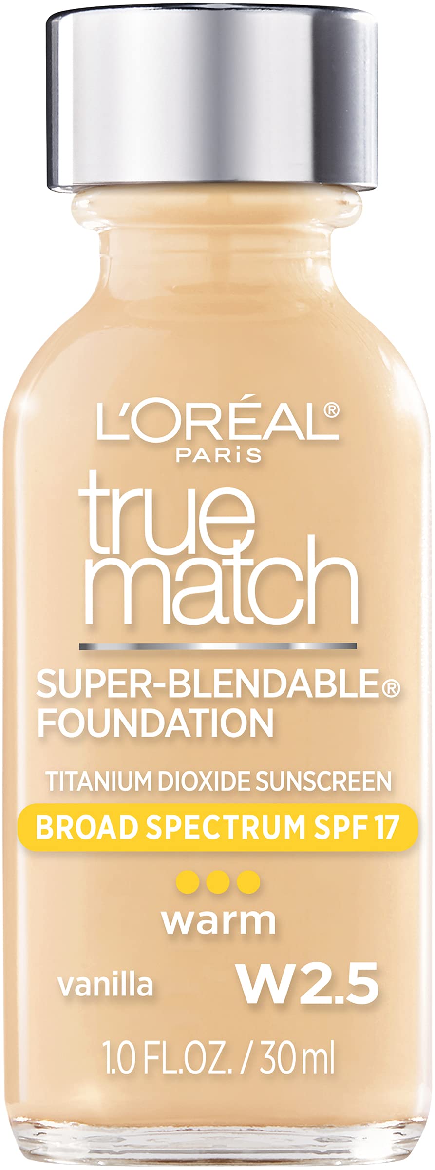 Loreal True Match Foundation Super-blendable - W2.5