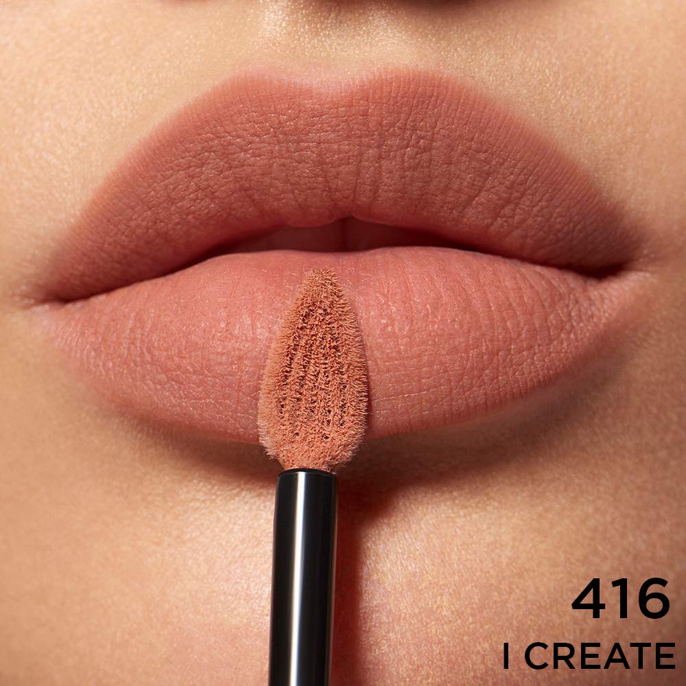 L'oreal Rouge Matte Lipstick - 416 I Create