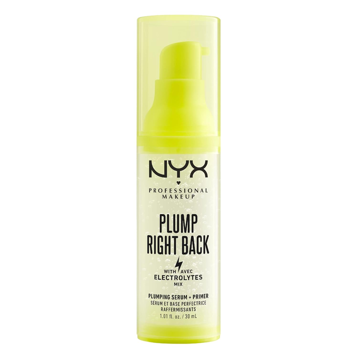 NYX Plump Right Back Volumizing Serum and Primer, with Hyaluronic Acid