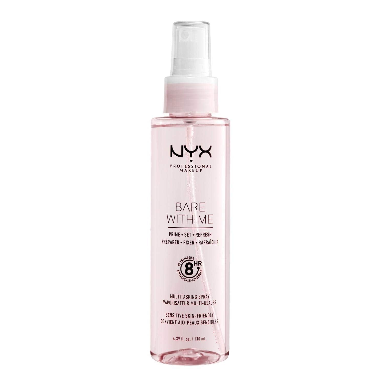 NYX Professional Makeup Bare with Me Prime Set Refresh Spray - 4.39 Fl Oz