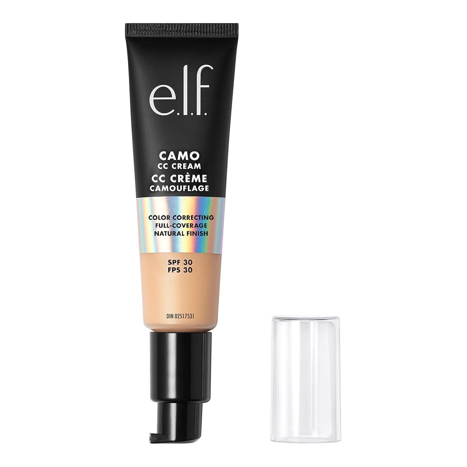 ELF Camo CC Cream with medium to full coverage and SPF 30
