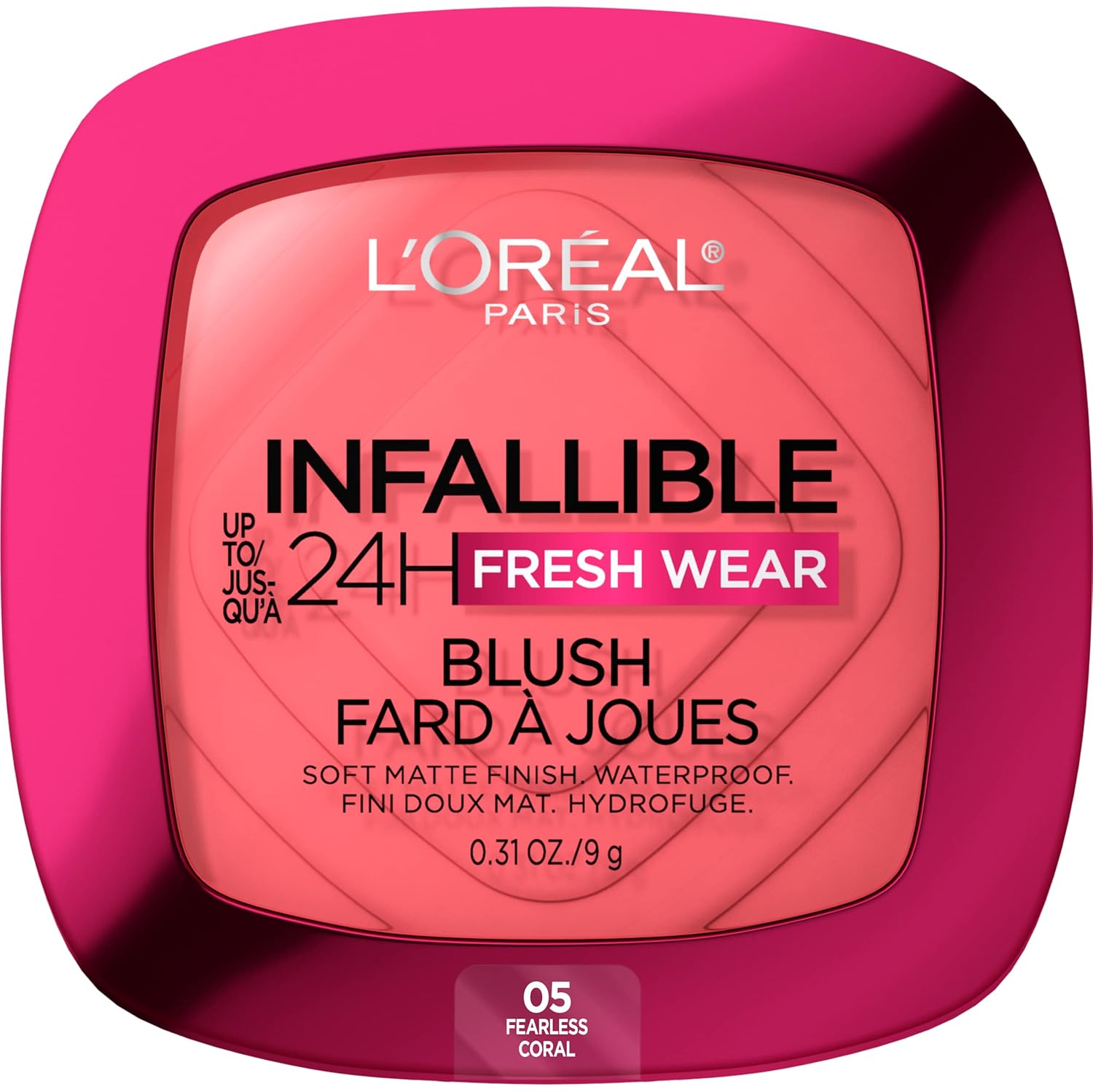 L'Oreal Paris Infallible Fresh Wear Blush - Fearless Coral