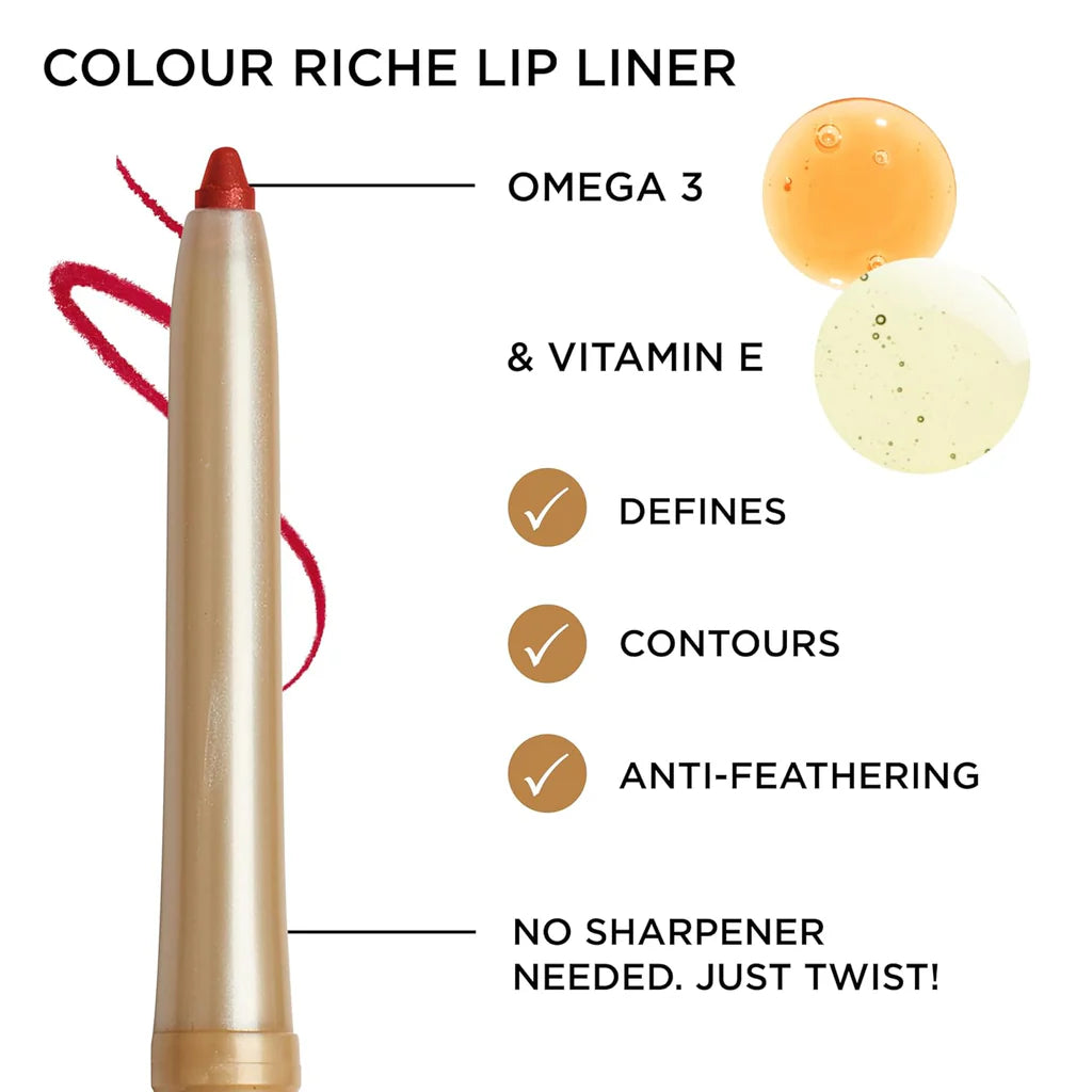 L'oreal Colour Riche Creamy Lip Liner Pencil - 765 Always Red