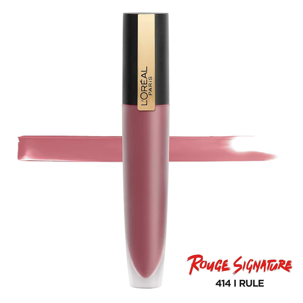 L’oreal Paris Makeup Rouge Signature Matte Lip Stain- 414 I Rule