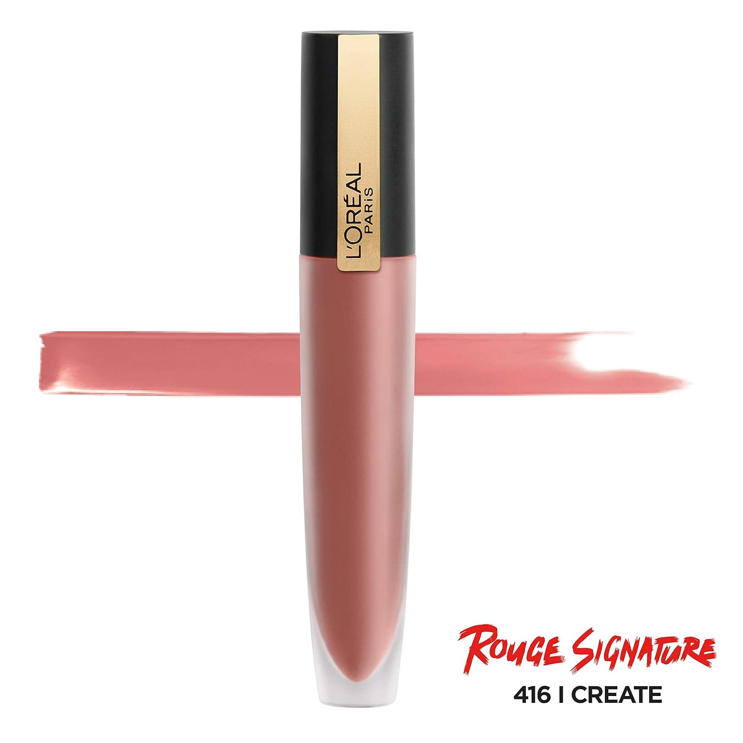 L'oreal Rouge Matte Lipstick - 416 I Create