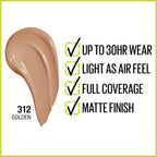 Maybelline Superstay Foundation - 312 Golden