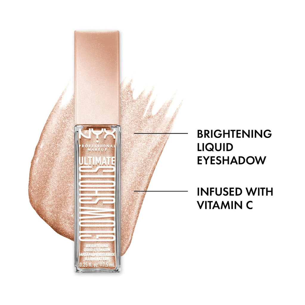 Nyx Ultimate Glow Shots Liquid Eyeshadow - Lychee Highkey
