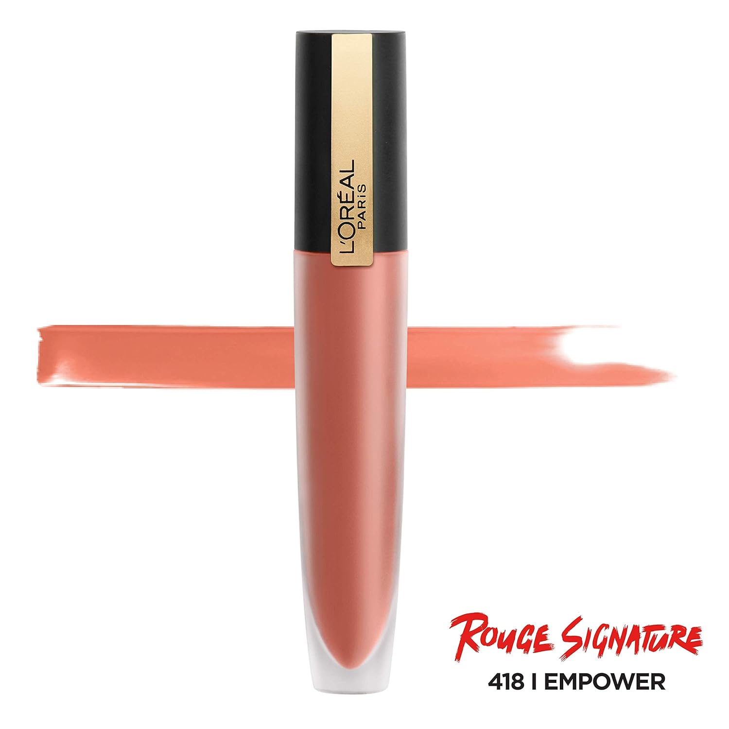 L'oreal Rouge Matte Lipstick - 418 I Empower
