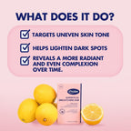 Dermisa Super Plus Brightening Bar Soap with Hyaluronic Acid, Lemon and Cranberry Extract
