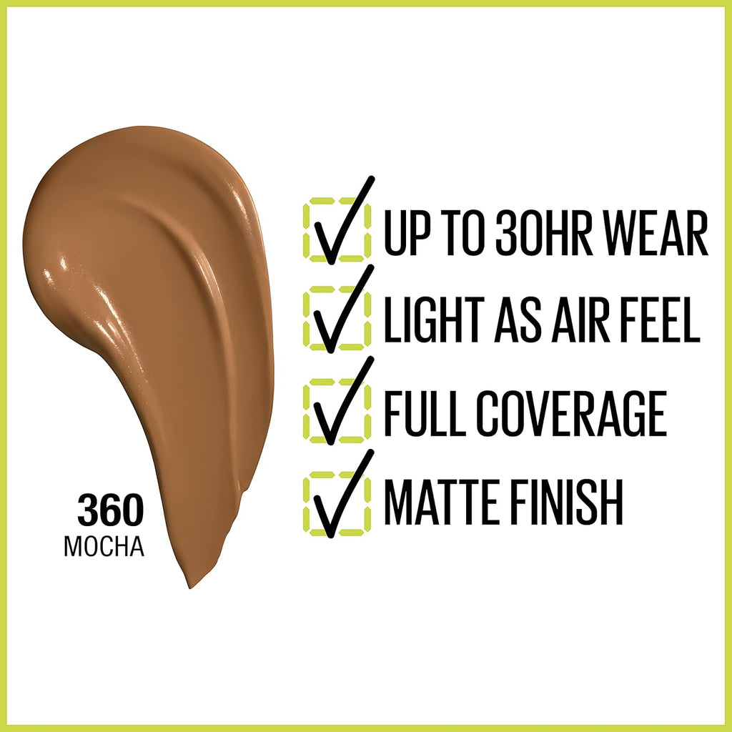 Maybelline Superstay Foundation - 360 Mocha