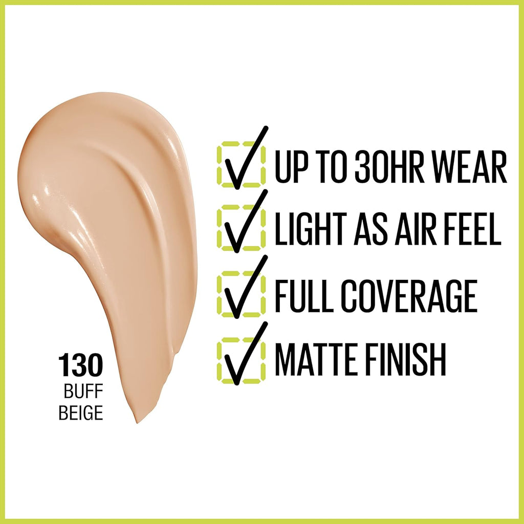 Maybelline Superstay Foundation - 130 Buff Beige