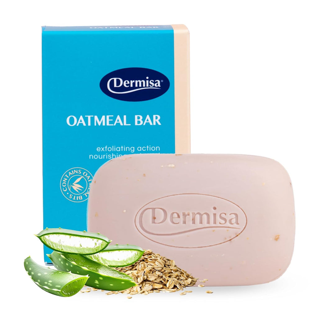 Dermisa Oatmeal Bar with Colloidal Oatmeal and Soothing Aloe Vera