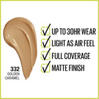 Maybelline Superstay Foundation - 332 Golden Caramel