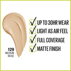 Maybelline Superstay Foundation - 129 Medium Beige