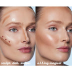 e.l.f. Halo Glow Contour Beauty Wand - Medium/Tan