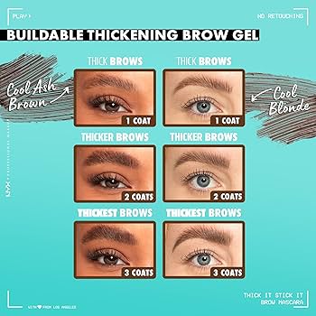 NYX Thick It Stick It Gel Brow - Espresso