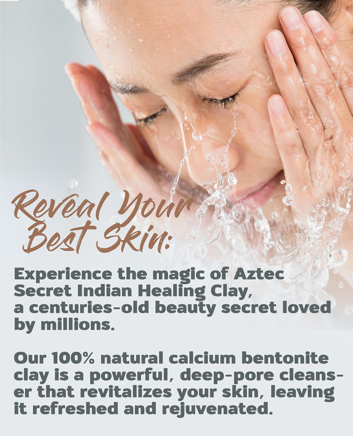 Aztec Secret Indian Healing Clay 1 lb – Deep Pore Cleansing Facial & Body Mask