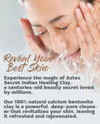Aztec Secret Indian Healing Clay 2 lb – Deep Pore Cleansing Facial & Body Mask