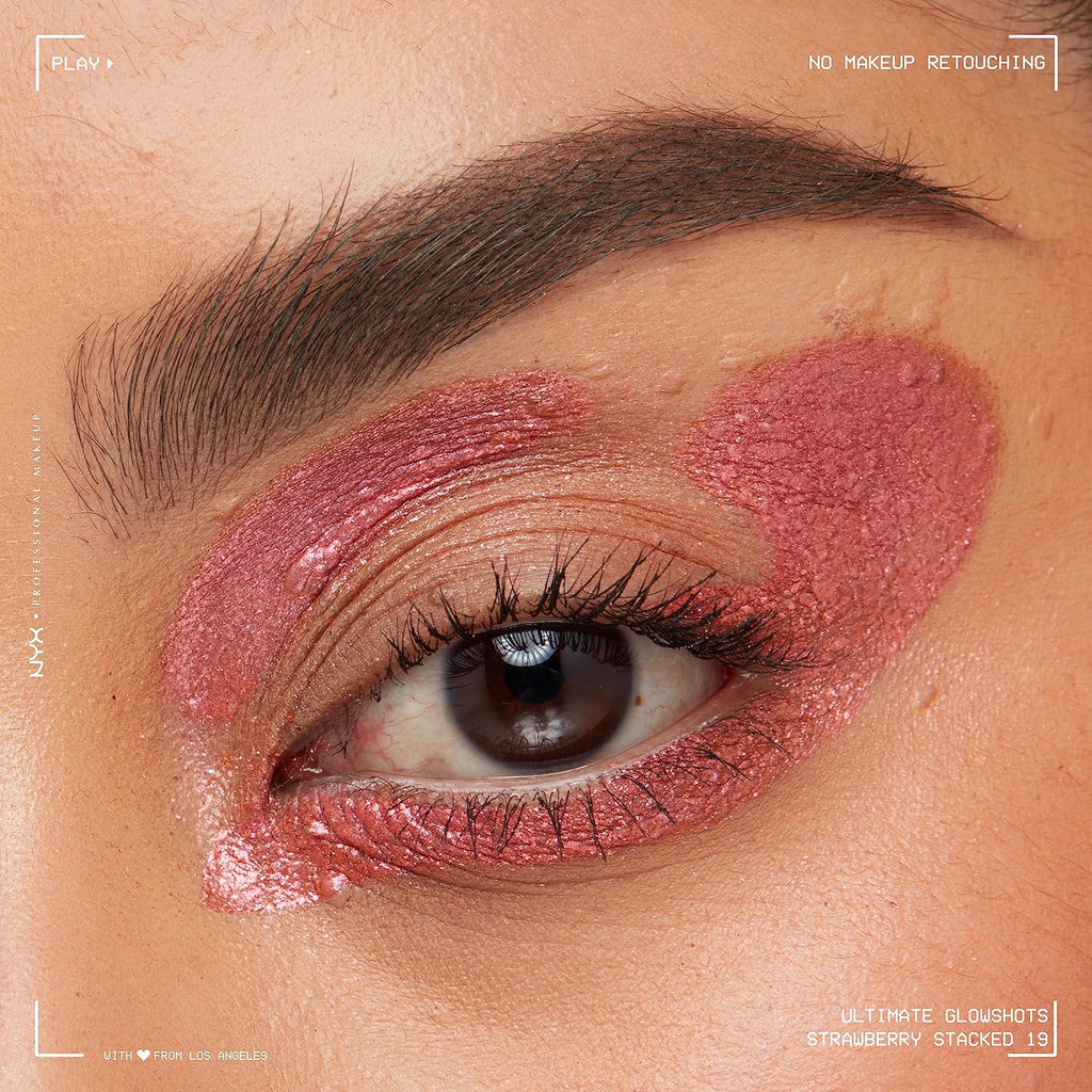 Nyx Ultimate Glow Shots Liquid Eyeshadow - Strawberry Stacked