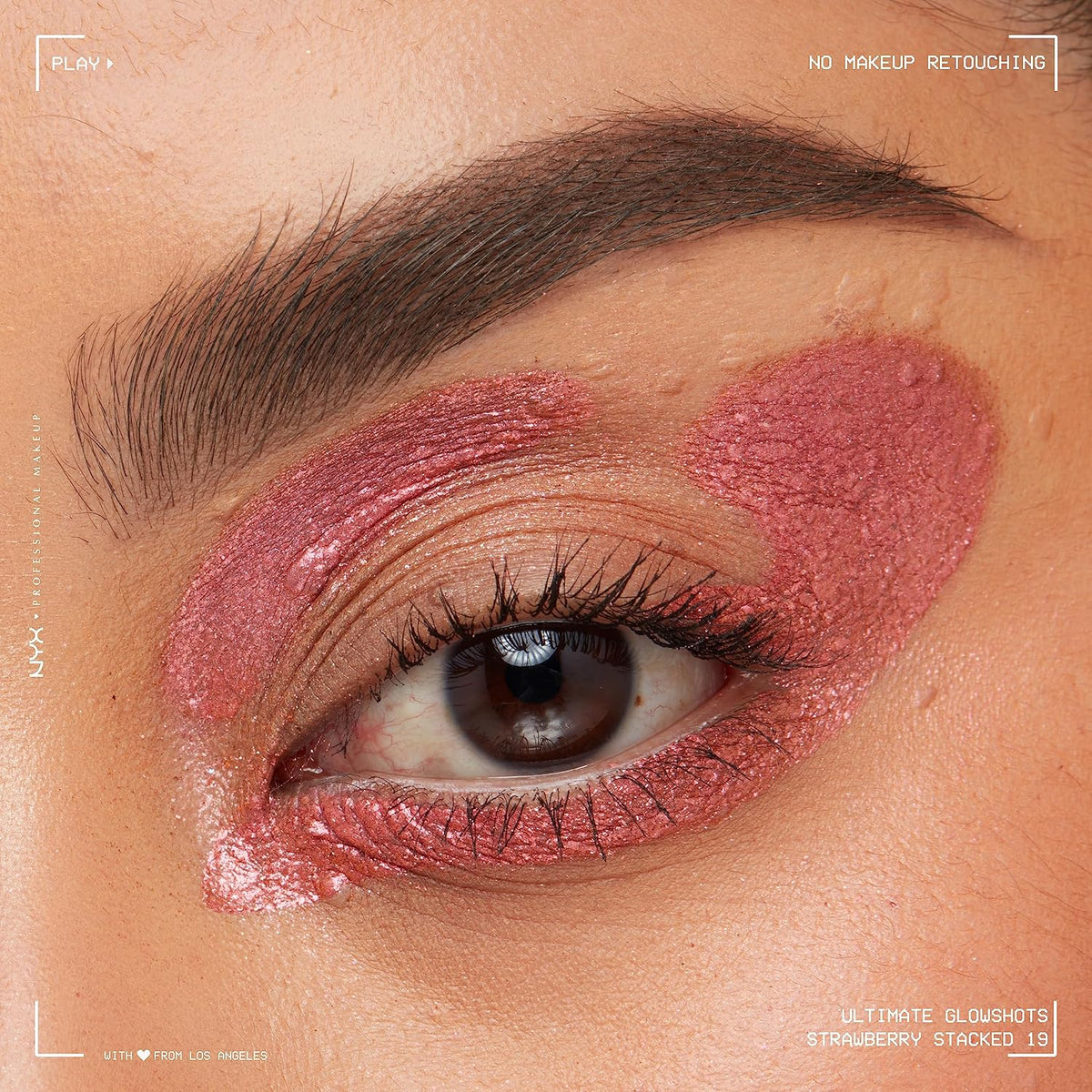 Nyx Ultimate Glow Shots Liquid Eyeshadow - Strawberry Stacked