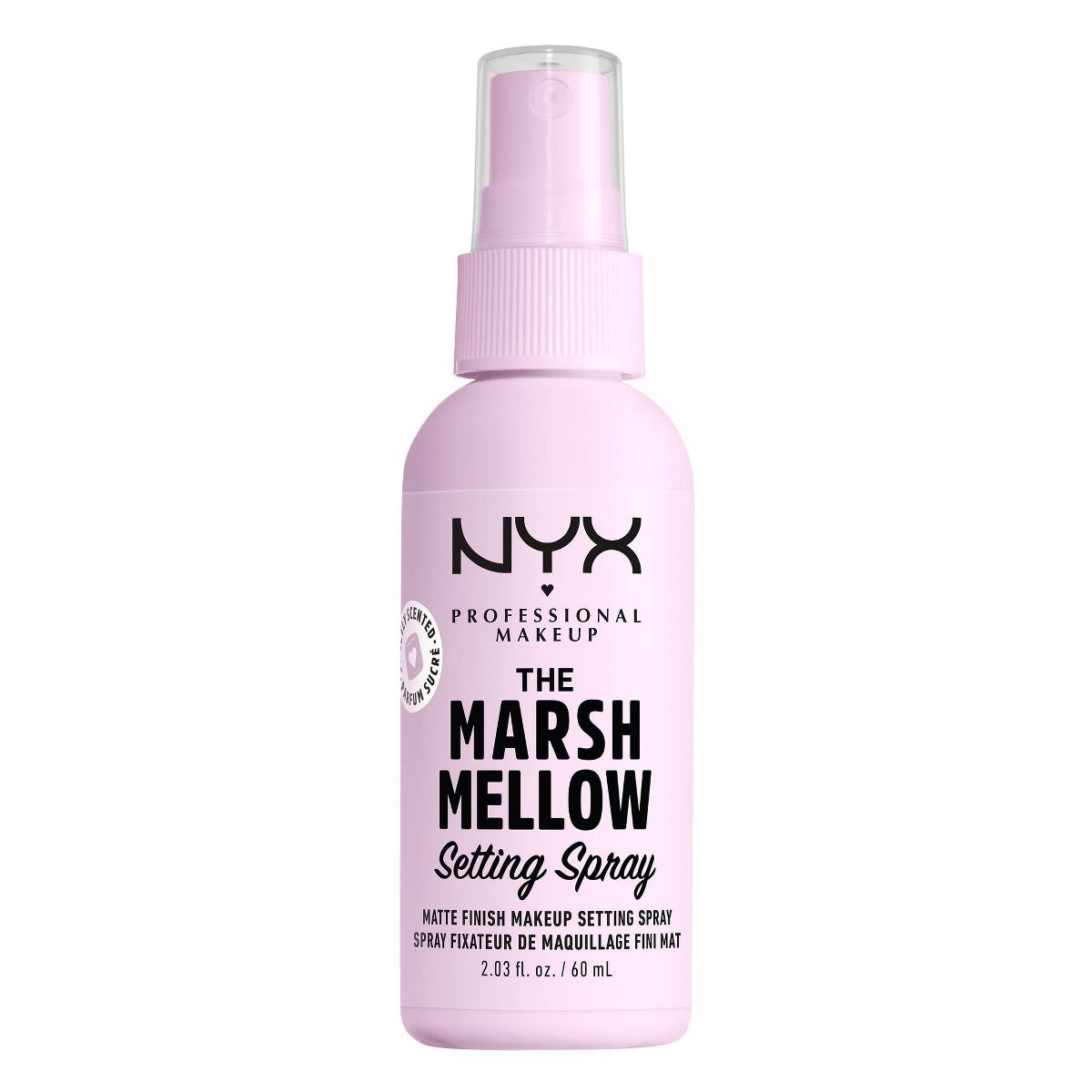 NYX Long Lasting Matte Setting Spray - Marshmallow Scented - 2.03 Fl Oz