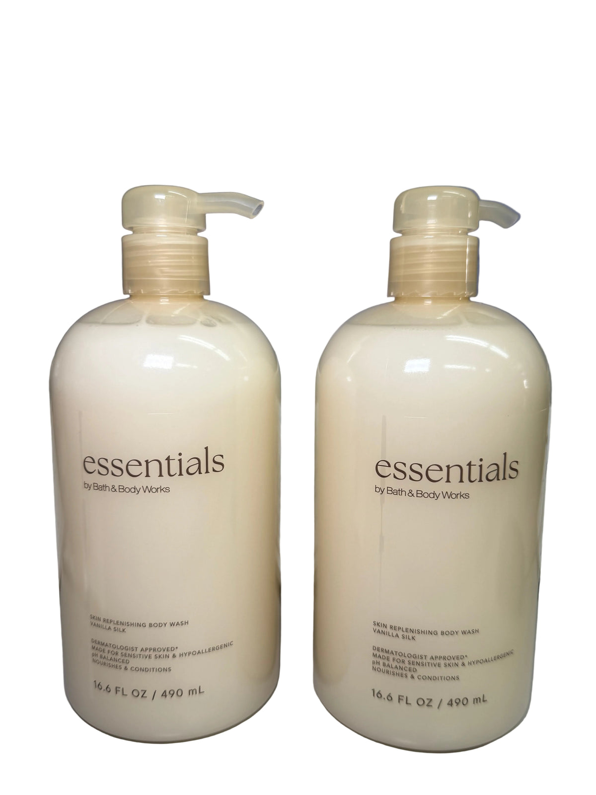 Essentials By Bath & Body Works Skin Repleshing Body Wash - Vanilla Silk