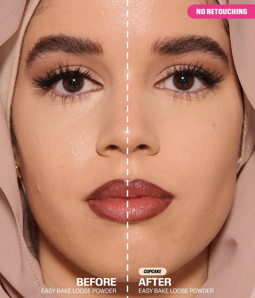 Hudabeauty EASY BAKE LOOSE BAKING & SETTING POWDER - Cupcake