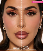 Hudabeauty EASY BAKE LOOSE BAKING & SETTING POWDER - Peach pie