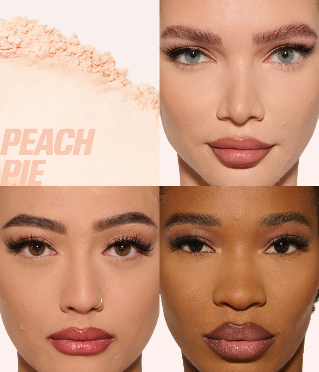Hudabeauty EASY BAKE LOOSE BAKING & SETTING POWDER - Peach pie