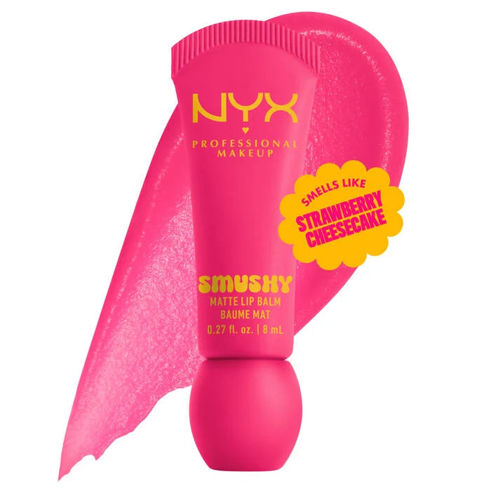NYX SMUSHY MATTE LIP BALM - SWEET SMACK MID - TONE - PINK