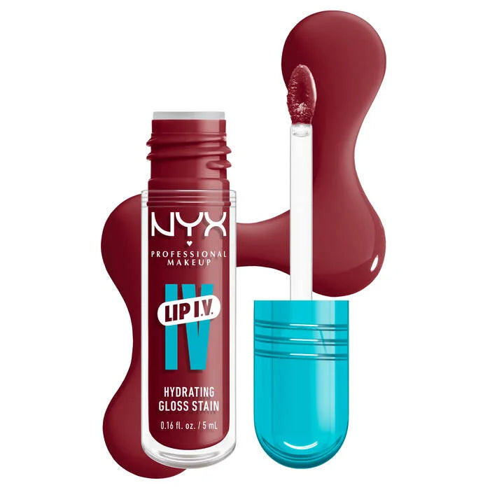 NYX LIP I.V Hydrating Gloss Serum Lip Gloss - Blush Rush