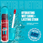 NYX  Lip I.V Hydrating  Gloss Serum Lip Gloss - Berry Thirsty