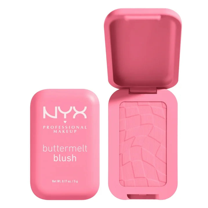 NYX Professional Makeup Butter Melt Powder Blush - Butta Together, 0.17 oz