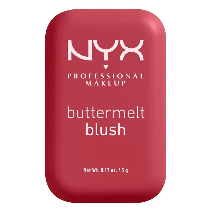 NYX Professional Makeup Butter Melt Powder Blush, - Back and Butta