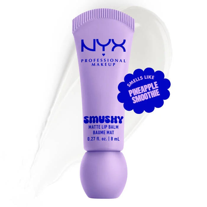NYX SMUSHY MATTE LIP BALM - Sugar Smush Clear