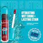 NYX Lip I.V Hydrating Lip Gloss Serum - Cranberry Splash
