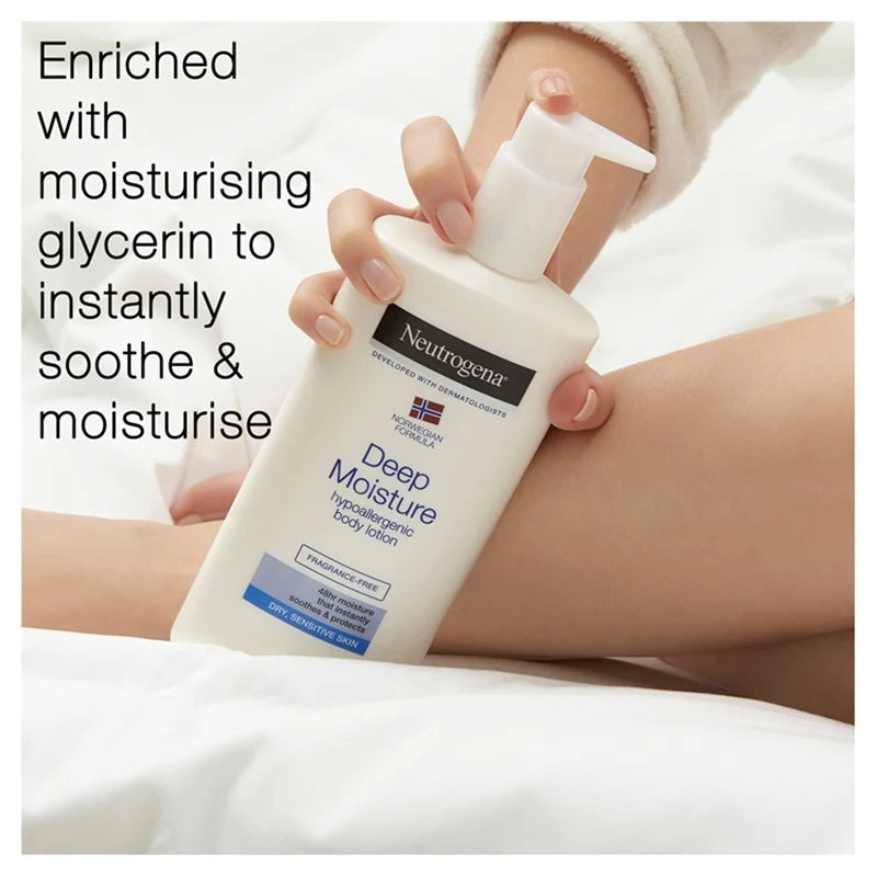 Neutrogena Norweigian Formula Body Lotion Deep Moisture Sensitive 400 ml
