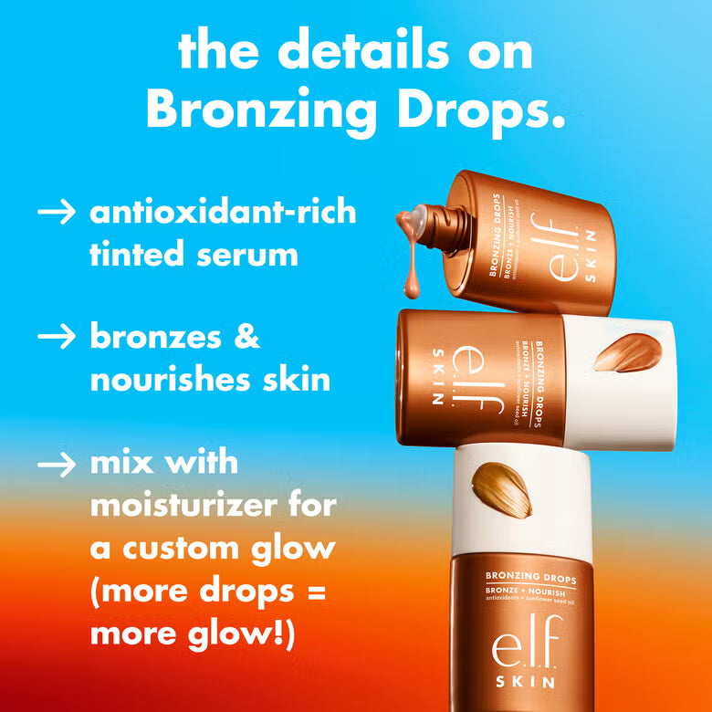 E.L.F. SKIN Bronzing Drops - Pure Gold